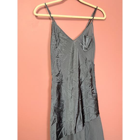 Fleur du mal Slip Dress in Mr. Grey Size Small - Picture 4 of 9
